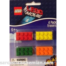 The LEGO Movie 4-Pack Erasers